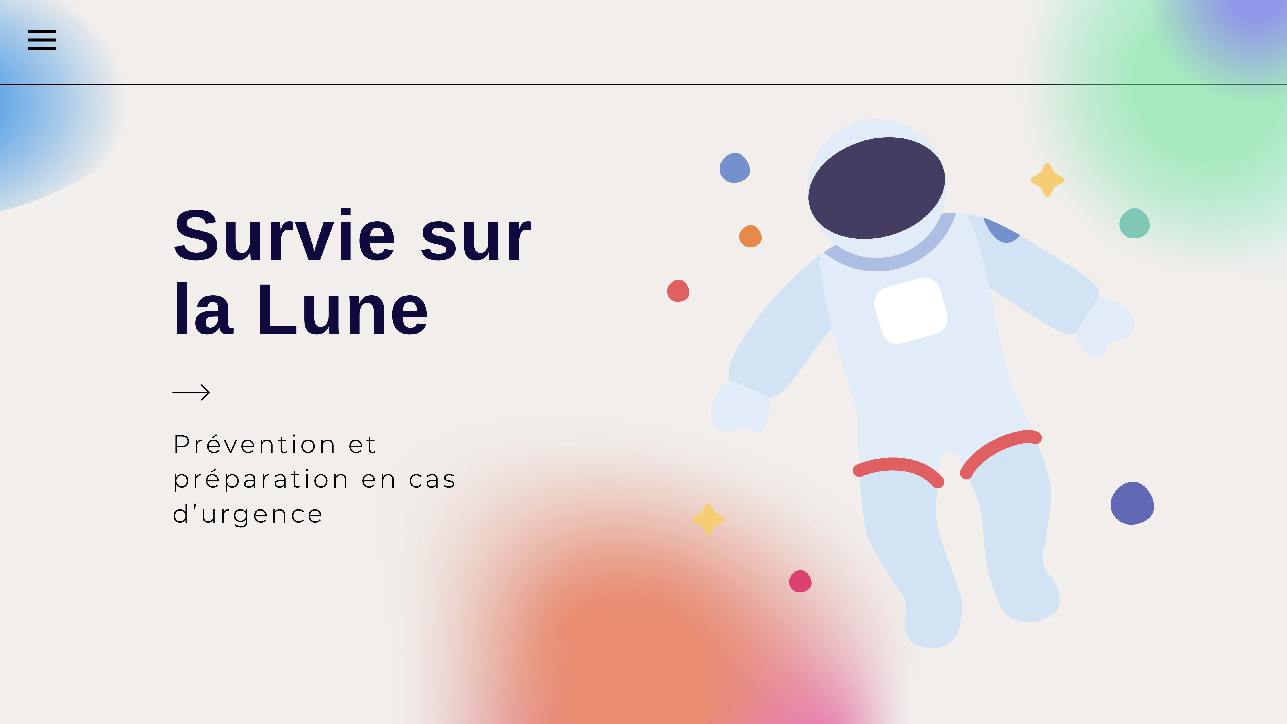 Activité île déserte; Survie sur la lune